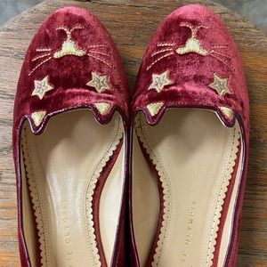 Charlotte Olympia flats-Precious- gently worn